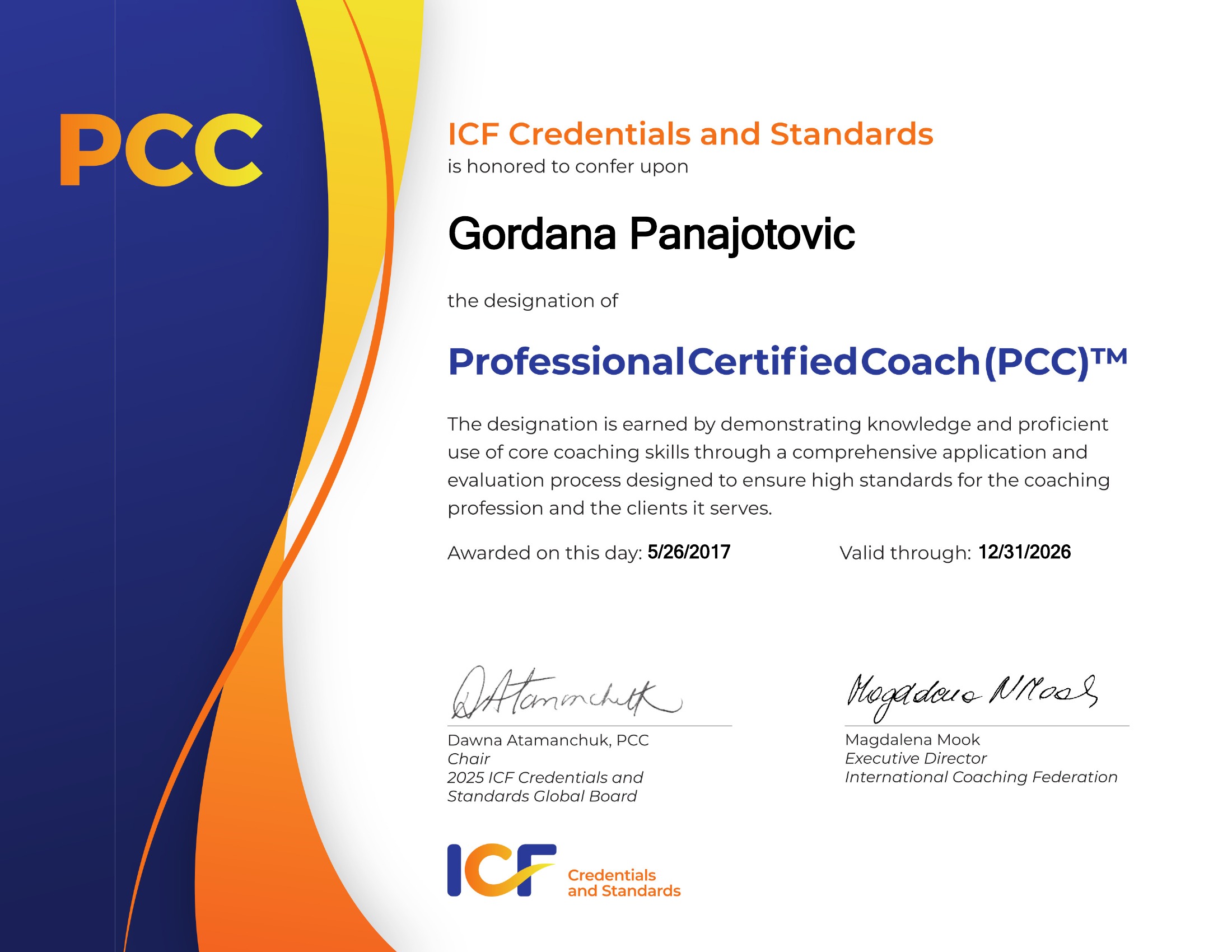 ICF PCC
