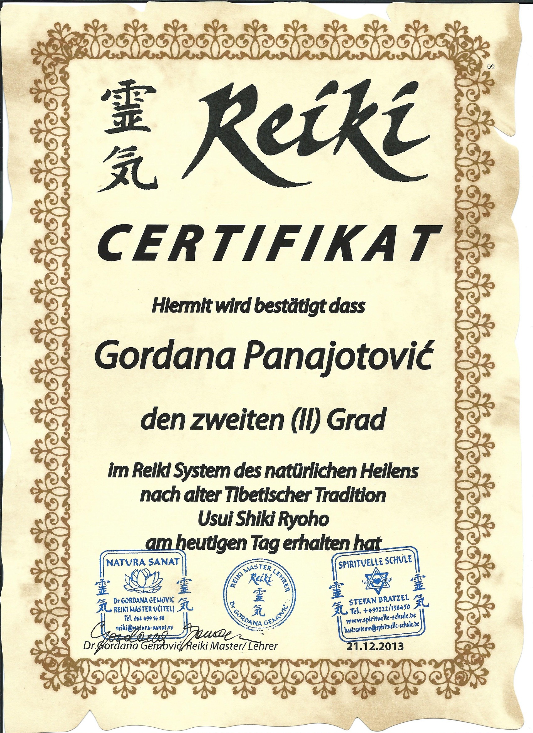 Reiki II